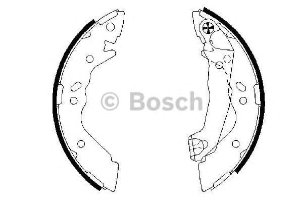 Brake Shoe Set 0986487581