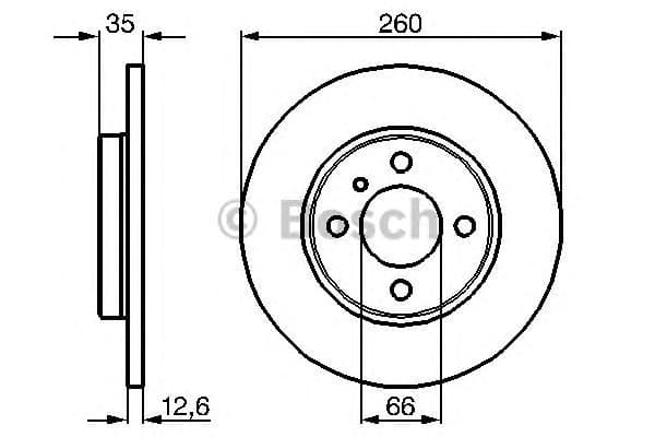 Brake Disc 0986478029