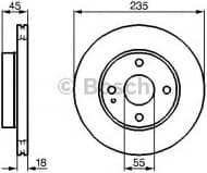 Brake Disc 0986478241