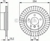 Brake Disc 0986479670