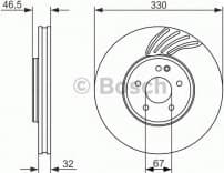 Brake Disc 0986479719