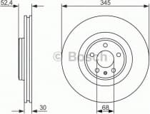 Brake Disc 0986479747