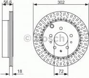Brake Disc 0986479757