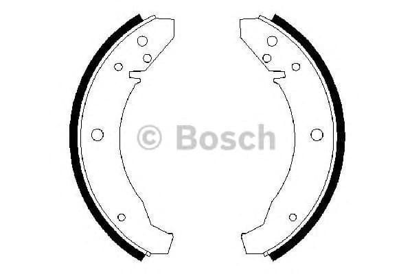 Brake Shoe Set 0986487099