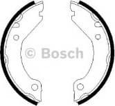 Brake Shoe Set, parking brake 0986487215