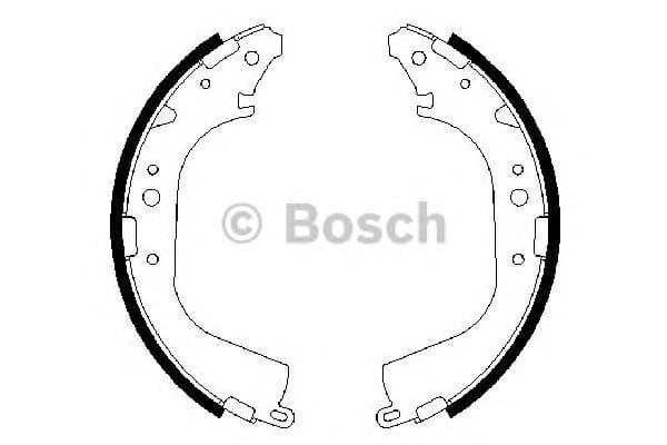 Brake Shoe Set 0986487354
