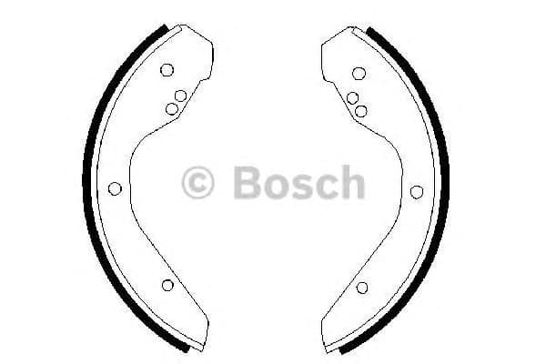 Brake Shoe Set 0986487386