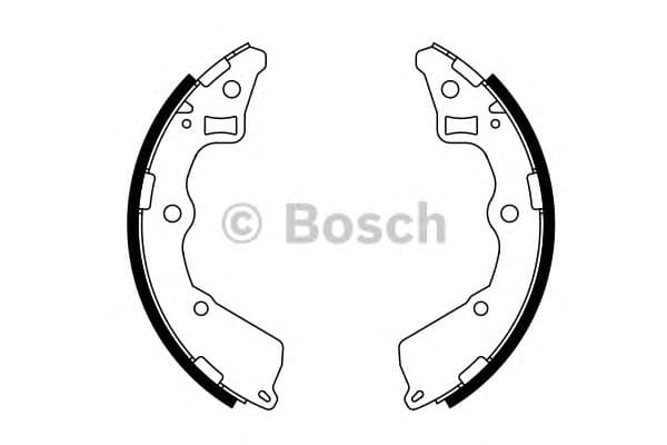 Brake Shoe Set 0986487757