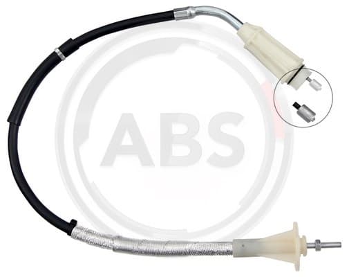 Cable Pull, parking brake K17596