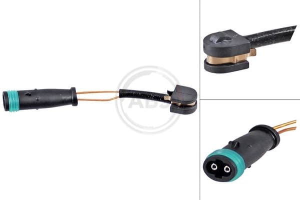 Warning Contact, brake pad wear 39420