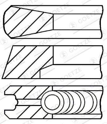 Piston Ring Set 08-127700-00