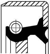 Shaft Seal, differential 19016663B - image 2