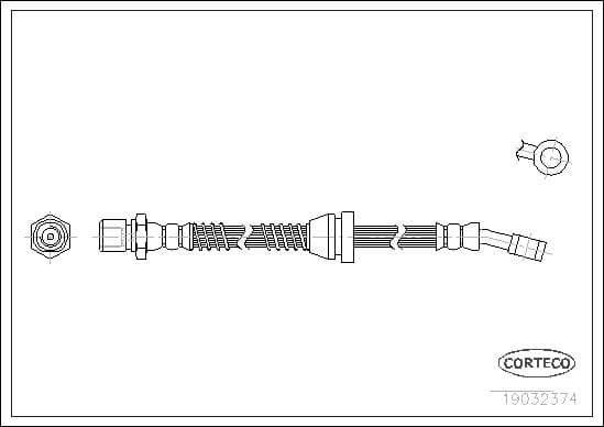 Brake Hose 19032374 - image 3