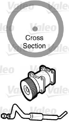 Gasket, coolant pipe 509770