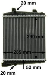 Radiator, engine cooling BEHR *** PREMIUM LINE *** CR 1186 000P - image 11