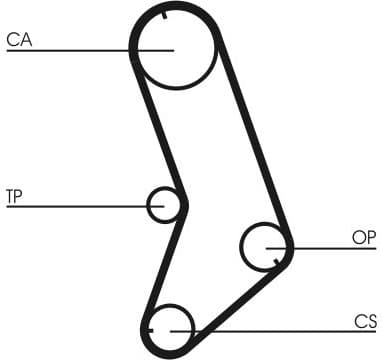 Timing Belt CT647