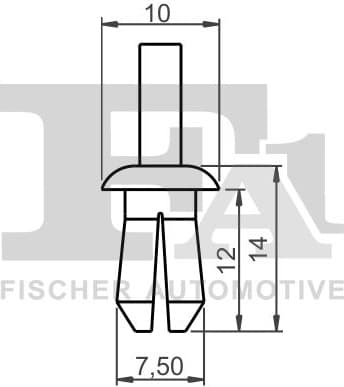 Clip, trim/protection strip 11-20004.5 - image 2