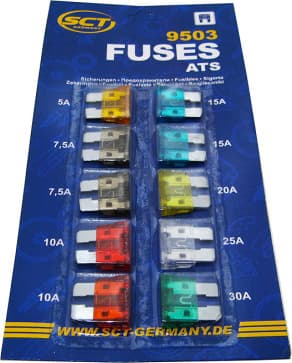 Saugiklių komplektas MANNOL (standartiniai) - MANNOL9503 - Autoera