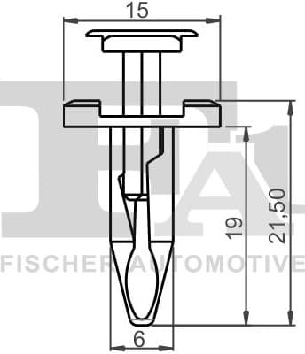 Clip, trim/protection strip 13-30011.10 - image 2