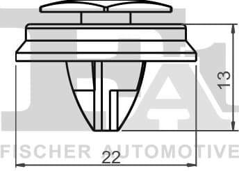 Clip, trim/protection strip 21-40043.25 - image 2