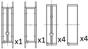 Crankshaft Bearing BM1067-STD