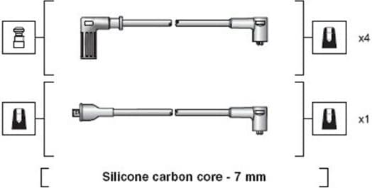 Ignition Cable Kit 941318111113