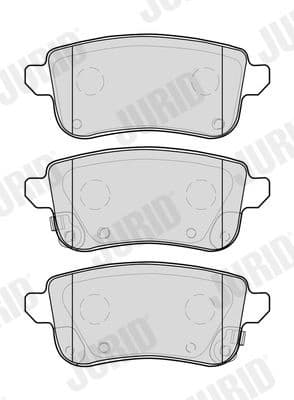 Brake Pad Set, disc brake 574073J - image 2