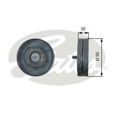 Deflection/Guide Pulley, V-ribbed belt DriveAlign™ T36436