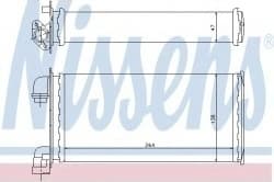 Heat Exchanger, interior heating 70501
