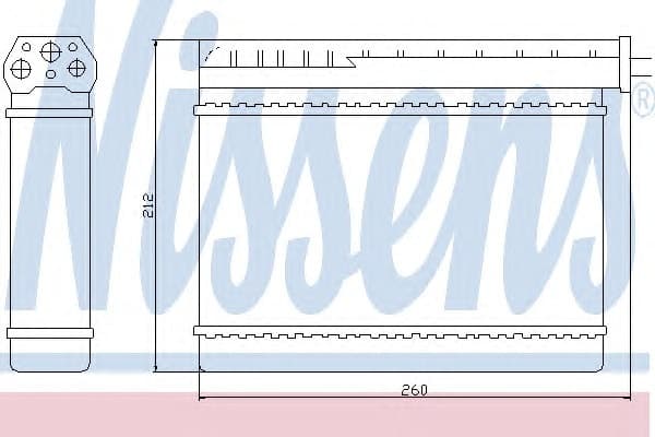 Heat Exchanger, interior heating 70512