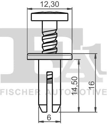Clip, trim/protection strip 11-30011.25 - image 2