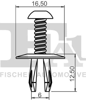 Clip, trim/protection strip 14-30008.5 - image 2