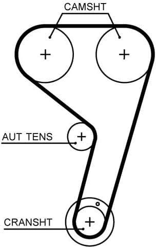 Water Pump & Timing Belt Kit PowerGrip™ KP2T359HOB - image 2