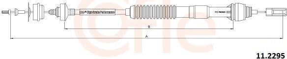 Cable Pull, clutch control 92.11.2295