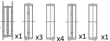 Crankshaft Bearing BM1022-STD