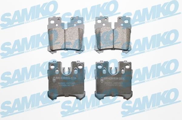 Brake Pad Set, disc brake 5SP1849