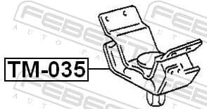 Mounting, engine TM-035 - image 2