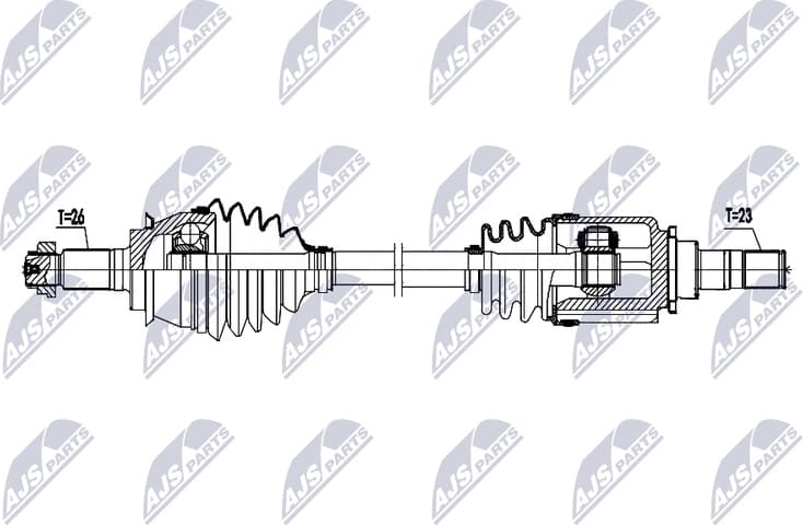 Drive Shaft NPW-BM-203
