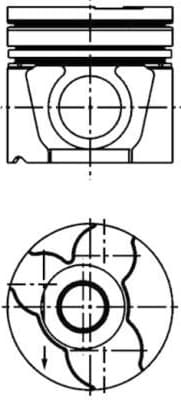 Piston 40307600