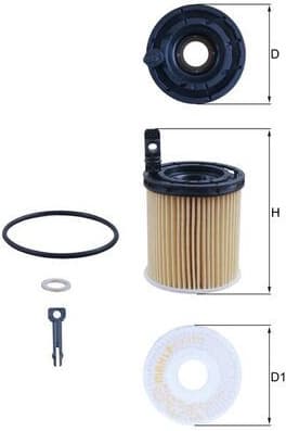 Filter oil OX1121D