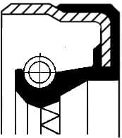 Shaft Seal, differential 01033977B - image 2