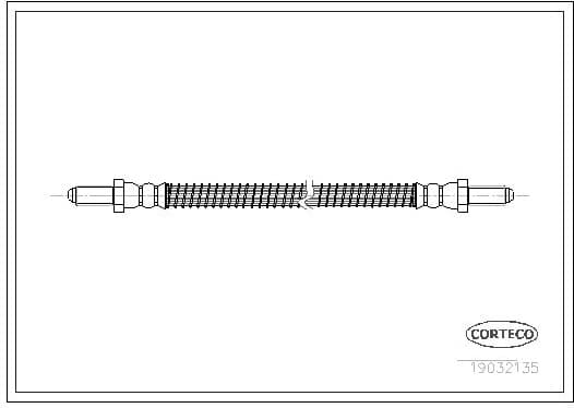 Brake Hose 19032135 - image 2