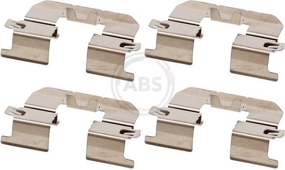 Accessory Kit, disc brake pad 0100Q