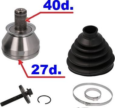 CV joint outer NPZ-VV-018