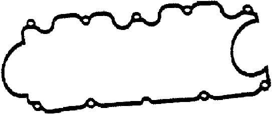 Gasket, cylinder head cover 440204P - image 2