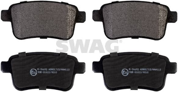 Brake Pad Set, disc brake 60 91 6897