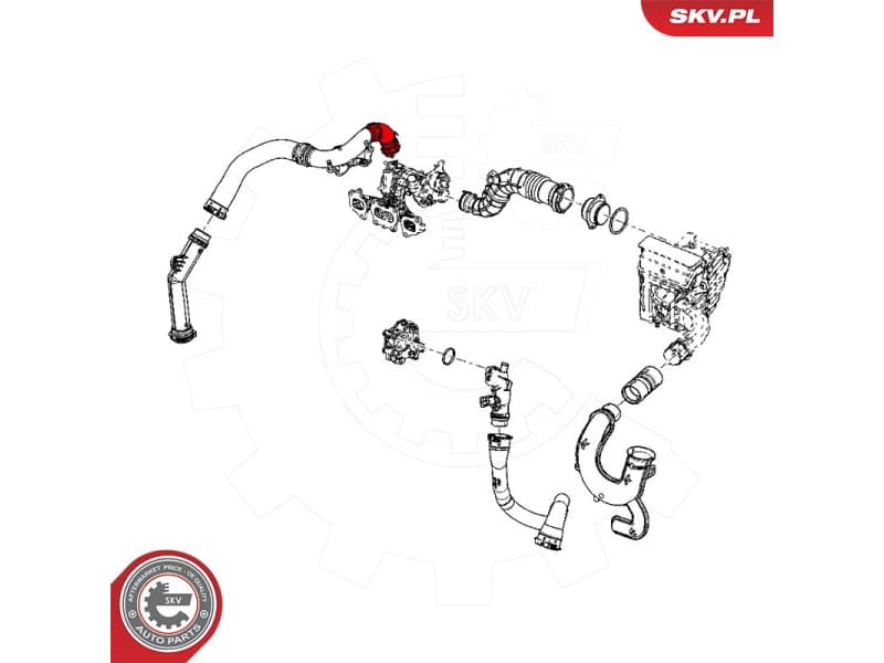 Charge Air Hose 24SKV506 - image 4