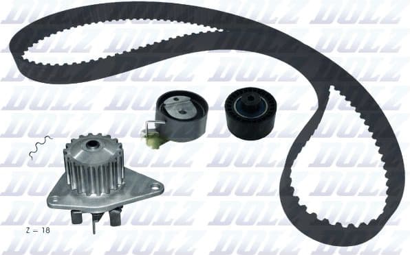 Water Pump & Timing Belt Kit KD186