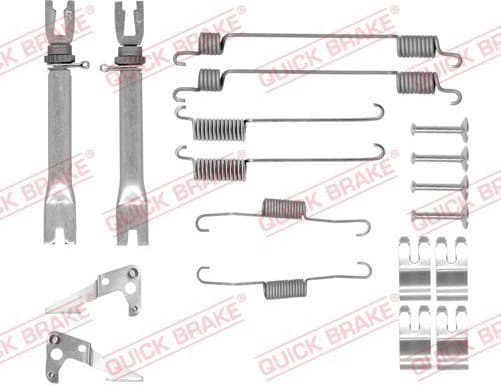 Accessory Kit, brake shoes 105-0030S
