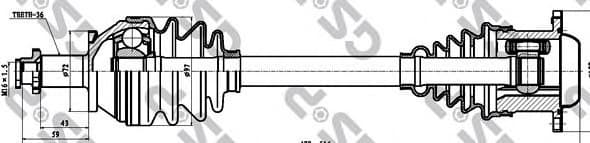 Drive Shaft 261098